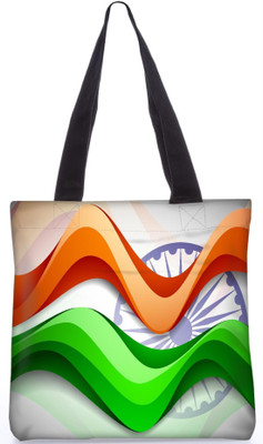

Snoogg Indian Pattern Poly Canvas Fashion Handbag Shopping Shoulder Lunch Tote Bag For Women 21600 Shoulder Bag(Multicolor, 5 L)