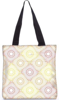 

Snoogg Indian Pattern Poly Canvas Fashion Handbag Shopping Shoulder Lunch Tote Bag For Women 21929 Shoulder Bag(Multicolor, 5 L)