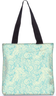 

Snoogg Indian Pattern Poly Canvas Fashion Handbag Shopping Shoulder Lunch Tote Bag For Women 23196 Shoulder Bag(Multicolor, 5 L)
