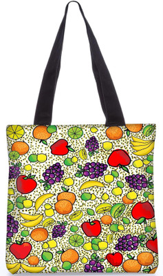 

Snoogg Indian Pattern Poly Canvas Fashion Handbag Shopping Shoulder Lunch Tote Bag For Women 21515 Shoulder Bag(Multicolor, 5 L)