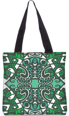 

Snoogg Indian Pattern Poly Canvas Fashion Handbag Shopping Shoulder Lunch Tote Bag For Women 22645 Shoulder Bag(Multicolor, 5 L)