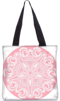 

Snoogg Indian Pattern Poly Canvas Fashion Handbag Shopping Shoulder Lunch Tote Bag For Women 23245 Shoulder Bag(Multicolor, 5 L)