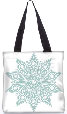 

Snoogg Indian Pattern Poly Canvas Fashion Handbag Shopping Shoulder Lunch Tote Bag For Women 23715 Shoulder Bag(Multicolor, 5 L)