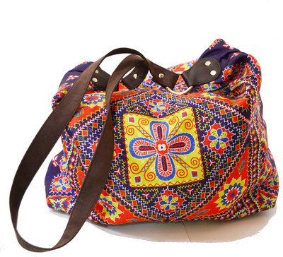 

anartline Kutch Printed Jhola Shoulder Bag(Multicolor, 11 L)