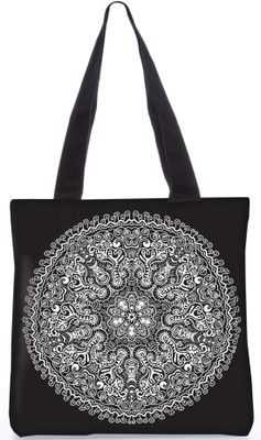 

Snoogg Indian Pattern Poly Canvas Fashion Handbag Shopping Shoulder Lunch Tote Bag For Women 23406 Shoulder Bag(Multicolor, 5 L)