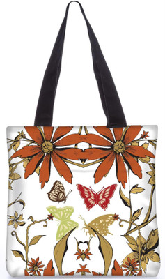 

Snoogg Indian Pattern Poly Canvas Fashion Handbag Shopping Shoulder Lunch Tote Bag For Women 22981 Shoulder Bag(Multicolor, 5 L)