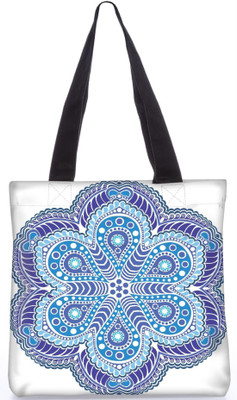 

Snoogg Indian Pattern Poly Canvas Fashion Handbag Shopping Shoulder Lunch Tote Bag For Women 23449 Shoulder Bag(Multicolor, 5 L)