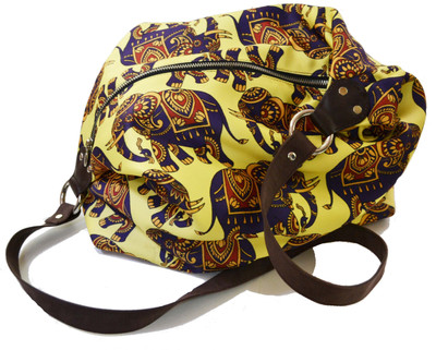 

anartline Elephant Printed Jhola Shoulder Bag(Multicolor, 11 L)