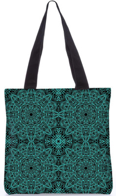 

Snoogg Indian Pattern Poly Canvas Fashion Handbag Shopping Shoulder Lunch Tote Bag For Women 23170 Shoulder Bag(Multicolor, 5 L)