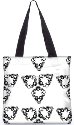 

Snoogg Indian Pattern Poly Canvas Fashion Handbag Shopping Shoulder Lunch Tote Bag For Women 22376 Shoulder Bag(Multicolor, 5 L)