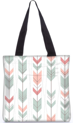 

Snoogg Indian Pattern Poly Canvas Fashion Handbag Shopping Shoulder Lunch Tote Bag For Women 21980 Shoulder Bag(Multicolor, 5 L)