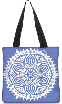 

Snoogg Indian Pattern Poly Canvas Fashion Handbag Shopping Shoulder Lunch Tote Bag For Women 23701 Shoulder Bag(Multicolor, 5 L)
