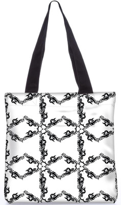 

Snoogg Indian Pattern Poly Canvas Fashion Handbag Shopping Shoulder Lunch Tote Bag For Women 22337 Shoulder Bag(Multicolor, 5 L)