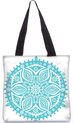 

Snoogg Indian Pattern Poly Canvas Fashion Handbag Shopping Shoulder Lunch Tote Bag For Women 23656 Shoulder Bag(Multicolor, 5 L)