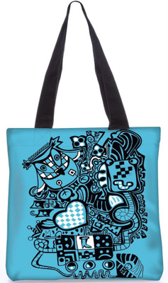 

Snoogg Indian Pattern Poly Canvas Fashion Handbag Shopping Shoulder Lunch Tote Bag For Women 22569 Shoulder Bag(Multicolor, 5 L)