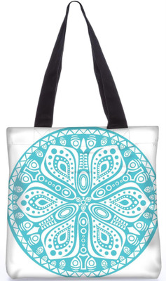 

Snoogg Indian Pattern Poly Canvas Fashion Handbag Shopping Shoulder Lunch Tote Bag For Women 23353 Shoulder Bag(Multicolor, 5 L)