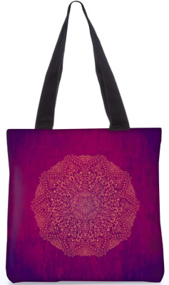 

Snoogg Indian Pattern Poly Canvas Fashion Handbag Shopping Shoulder Lunch Tote Bag For Women 23787 Shoulder Bag(Multicolor, 5 L)