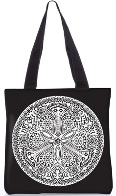 

Snoogg Indian Pattern Poly Canvas Fashion Handbag Shopping Shoulder Lunch Tote Bag For Women 23684 Shoulder Bag(Multicolor, 5 L)