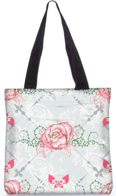 

Snoogg Indian Pattern Poly Canvas Fashion Handbag Shopping Shoulder Lunch Tote Bag For Women 23016 Shoulder Bag(Multicolor, 5 L)