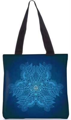 

Snoogg Indian Pattern Poly Canvas Fashion Handbag Shopping Shoulder Lunch Tote Bag For Women 23233 Shoulder Bag(Multicolor, 5 L)