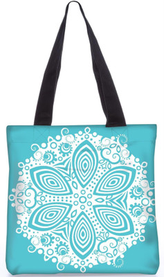 

Snoogg Indian Pattern Poly Canvas Fashion Handbag Shopping Shoulder Lunch Tote Bag For Women 23320 Shoulder Bag(Multicolor, 5 L)