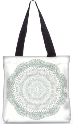

Snoogg Indian Pattern Poly Canvas Fashion Handbag Shopping Shoulder Lunch Tote Bag For Women 23242 Shoulder Bag(Multicolor, 5 L)