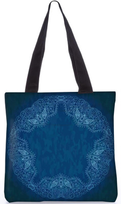 

Snoogg Indian Pattern Poly Canvas Fashion Handbag Shopping Shoulder Lunch Tote Bag For Women 23693 Shoulder Bag(Multicolor, 5 L)