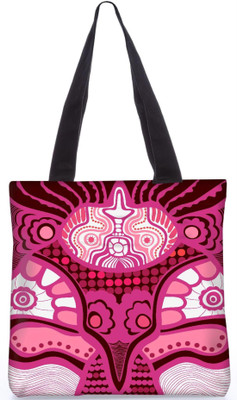 

Snoogg Indian Pattern Poly Canvas Fashion Handbag Shopping Shoulder Lunch Tote Bag For Women 22577 Shoulder Bag(Multicolor, 5 L)