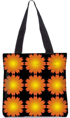 

Snoogg Indian Pattern Poly Canvas Fashion Handbag Shopping Shoulder Lunch Tote Bag For Women 22556 Shoulder Bag(Multicolor, 5 L)