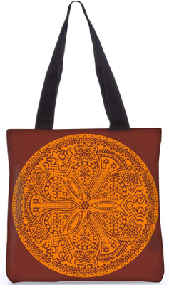 

Snoogg Indian Pattern Poly Canvas Fashion Handbag Shopping Shoulder Lunch Tote Bag For Women 23433 Shoulder Bag(Multicolor, 5 L)