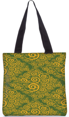 

Snoogg Indian Pattern Poly Canvas Fashion Handbag Shopping Shoulder Lunch Tote Bag For Women 22999 Shoulder Bag(Multicolor, 5 L)