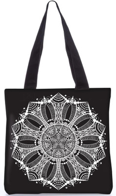 

Snoogg Indian Pattern Poly Canvas Fashion Handbag Shopping Shoulder Lunch Tote Bag For Women 23720 Shoulder Bag(Multicolor, 5 L)