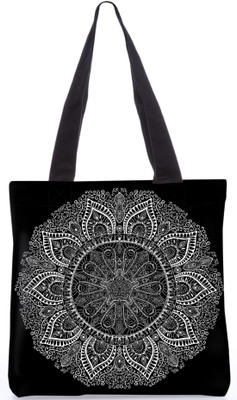 

Snoogg Indian Pattern Poly Canvas Fashion Handbag Shopping Shoulder Lunch Tote Bag For Women 23361 Shoulder Bag(Multicolor, 5 L)
