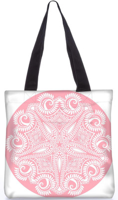 

Snoogg Indian Pattern Poly Canvas Fashion Handbag Shopping Shoulder Lunch Tote Bag For Women 23722 Shoulder Bag(Multicolor, 5 L)