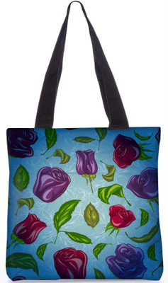 

Snoogg Indian Pattern Poly Canvas Fashion Handbag Shopping Shoulder Lunch Tote Bag For Women 22703 Shoulder Bag(Multicolor, 5 L)