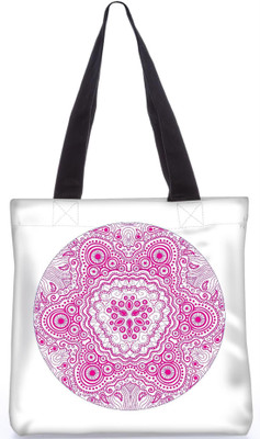 

Snoogg Indian Pattern Poly Canvas Fashion Handbag Shopping Shoulder Lunch Tote Bag For Women 23423 Shoulder Bag(Multicolor, 5 L)