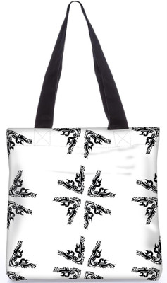 

Snoogg Indian Pattern Poly Canvas Fashion Handbag Shopping Shoulder Lunch Tote Bag For Women 22372 Shoulder Bag(Multicolor, 5 L)