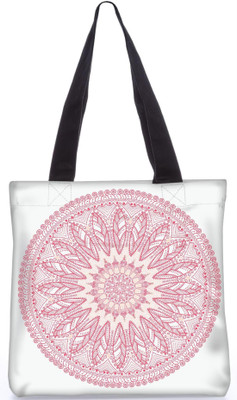 

Snoogg Indian Pattern Poly Canvas Fashion Handbag Shopping Shoulder Lunch Tote Bag For Women 23783 Shoulder Bag(Multicolor, 5 L)