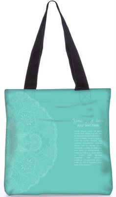 

Snoogg Indian Pattern Poly Canvas Fashion Handbag Shopping Shoulder Lunch Tote Bag For Women 23224 Shoulder Bag(Multicolor, 5 L)