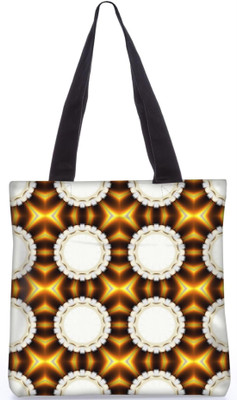 

Snoogg Indian Pattern Poly Canvas Fashion Handbag Shopping Shoulder Lunch Tote Bag For Women 21939 Shoulder Bag(Multicolor, 5 L)