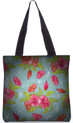 

Snoogg Indian Pattern Poly Canvas Fashion Handbag Shopping Shoulder Lunch Tote Bag For Women 22697 Shoulder Bag(Multicolor, 5 L)