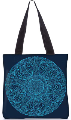 

Snoogg Indian Pattern Poly Canvas Fashion Handbag Shopping Shoulder Lunch Tote Bag For Women 23348 Shoulder Bag(Multicolor, 5 L)