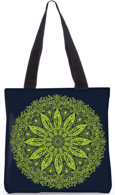 

Snoogg Indian Pattern Poly Canvas Fashion Handbag Shopping Shoulder Lunch Tote Bag For Women 23343 Shoulder Bag(Multicolor, 5 L)