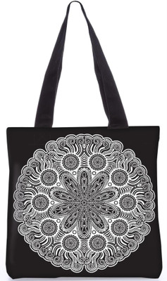 

Snoogg Indian Pattern Poly Canvas Fashion Handbag Shopping Shoulder Lunch Tote Bag For Women 23572 Shoulder Bag(Multicolor, 5 L)