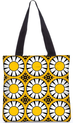 

Snoogg Indian Pattern Poly Canvas Fashion Handbag Shopping Shoulder Lunch Tote Bag For Women 21902 Shoulder Bag(Multicolor, 5 L)