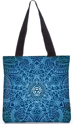 

Snoogg Indian Pattern Poly Canvas Fashion Handbag Shopping Shoulder Lunch Tote Bag For Women 23615 Shoulder Bag(Multicolor, 5 L)