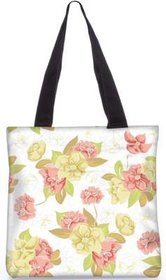 

Snoogg Indian Pattern Poly Canvas Fashion Handbag Shopping Shoulder Lunch Tote Bag For Women 23060 Shoulder Bag(Multicolor, 5 L)