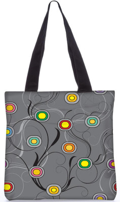 

Snoogg Indian Pattern Poly Canvas Fashion Handbag Shopping Shoulder Lunch Tote Bag For Women 22985 Shoulder Bag(Multicolor, 5 L)