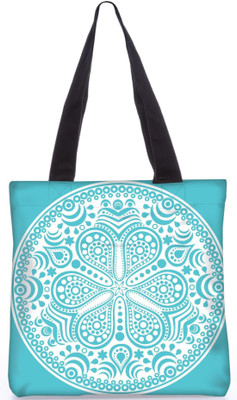 

Snoogg Indian Pattern Poly Canvas Fashion Handbag Shopping Shoulder Lunch Tote Bag For Women 23779 Shoulder Bag(Multicolor, 5 L)