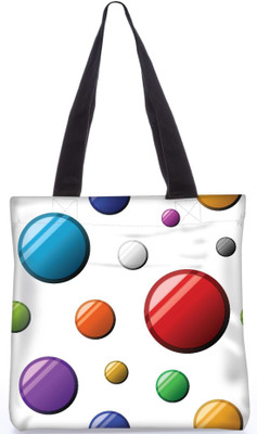 

Snoogg Indian Pattern Poly Canvas Fashion Handbag Shopping Shoulder Lunch Tote Bag For Women 22973 Shoulder Bag(Multicolor, 5 L)